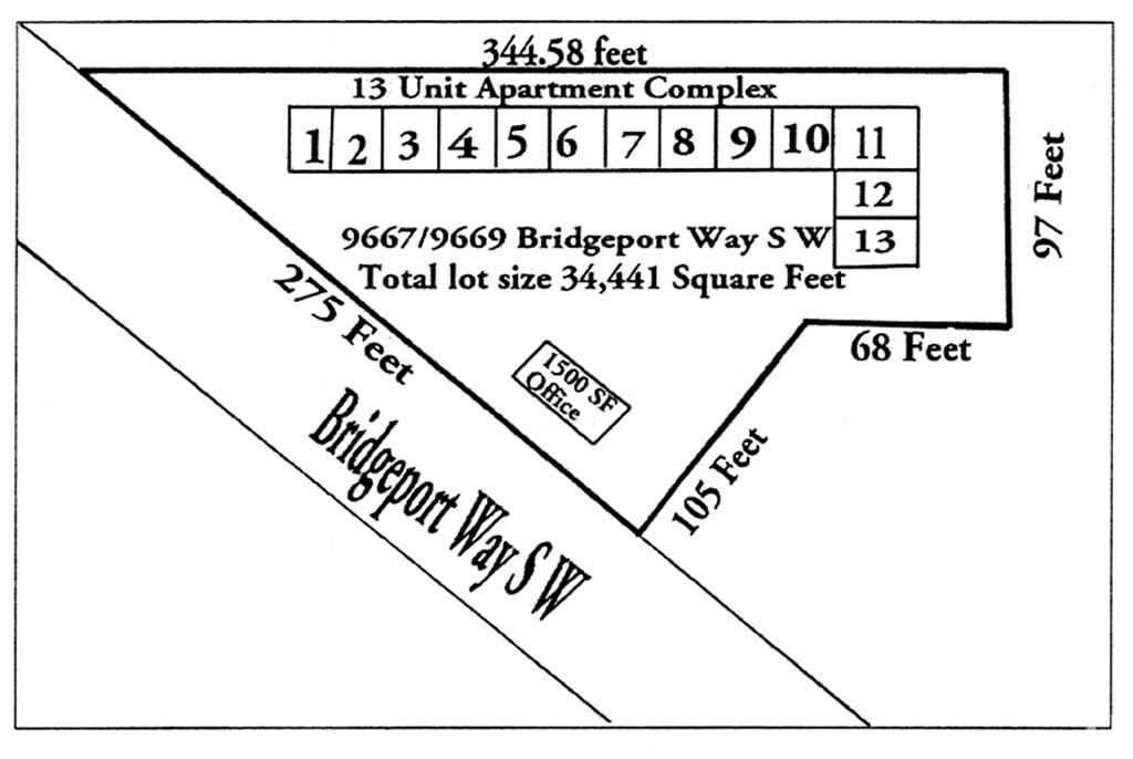 Plano del lugar - Woodlake Senior Village