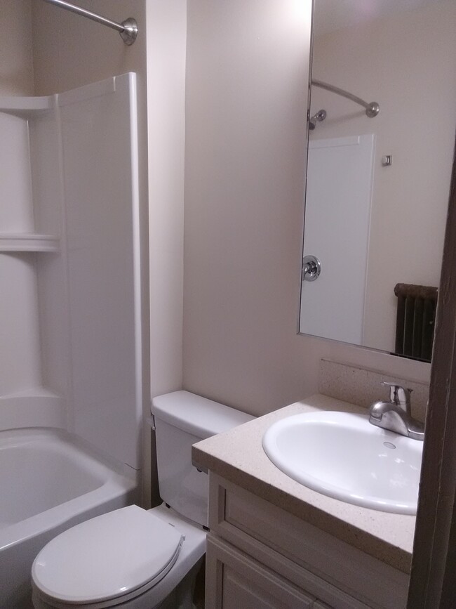 new fixtures in the bathroom - 3210 Main St