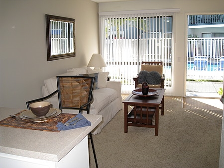 Living Room - Beach House Apartments