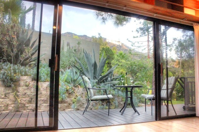 View of Sign from deck - 3219 Canyon Lake Dr
