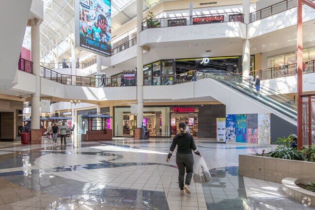 Willow Grove Park Mall remains a busy three-level shopping destination.