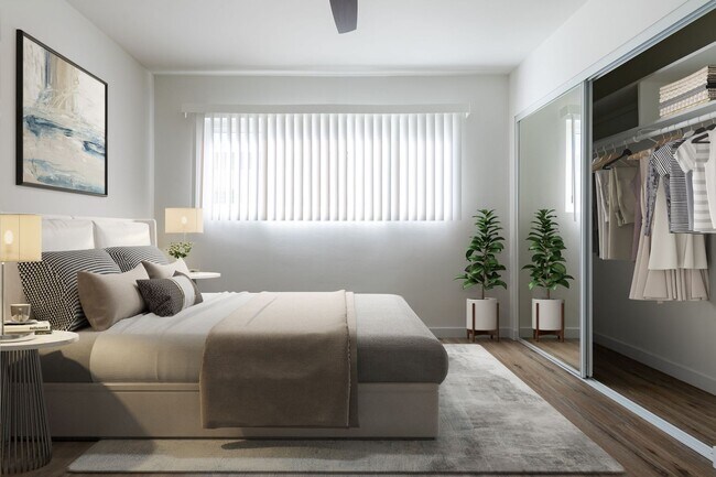 Foto del interior - 1 & 2 Bedroom Apartment in KoreaTown, Los Angeles with Balcony