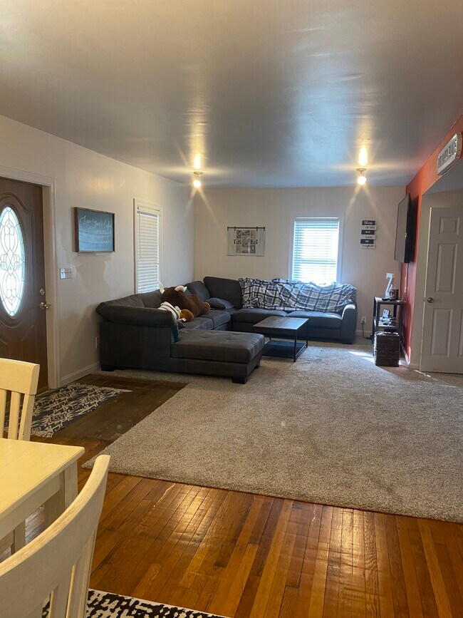 Living room from dining room - 55 Waterford St