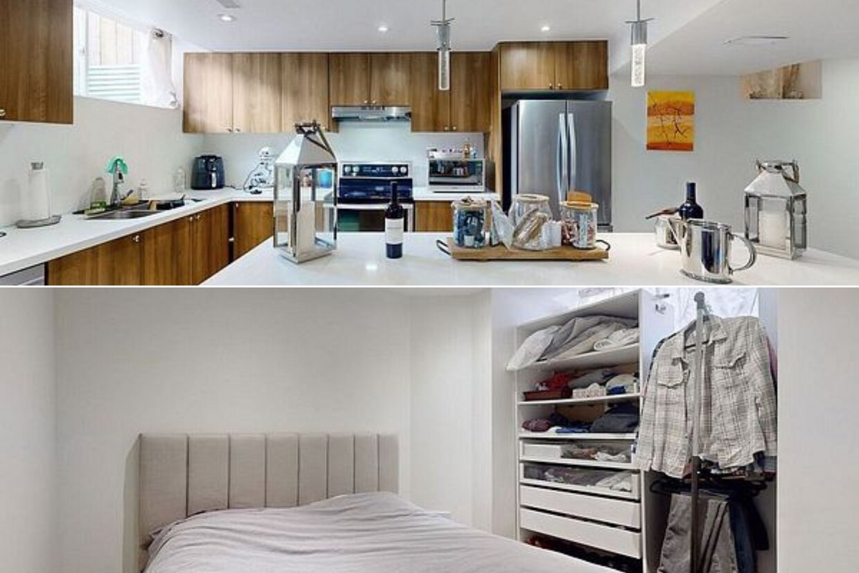 Photo du bâtiment - Furnished 1-Bedroom Basement Apartment with Balcony & 2 Parking – Brampton