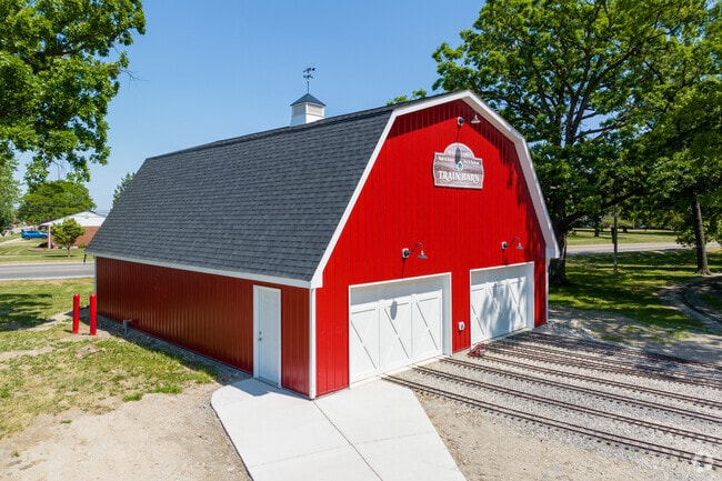 Kiwanis Park is home of the Great Lakes live steamers train rides in Southgate.