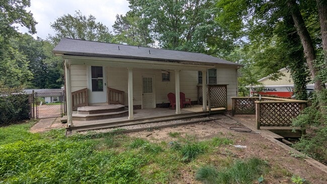 Back porch - 7413 Edenwood Ln