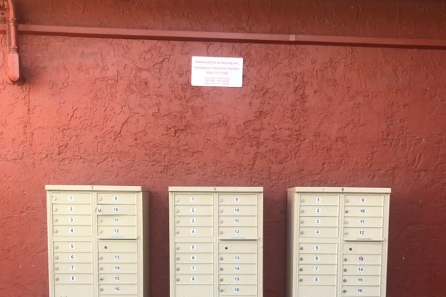 Front Entrance Mail Box Area - 2491 NW 135th St