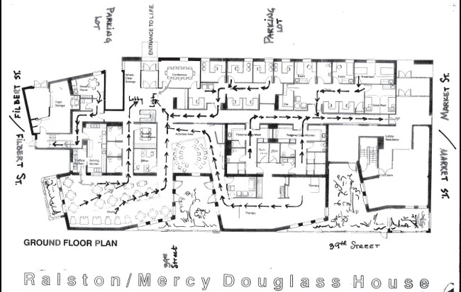 Floorplan - The Joseph J. Hill Ralston/Mercy-Douglass Hou