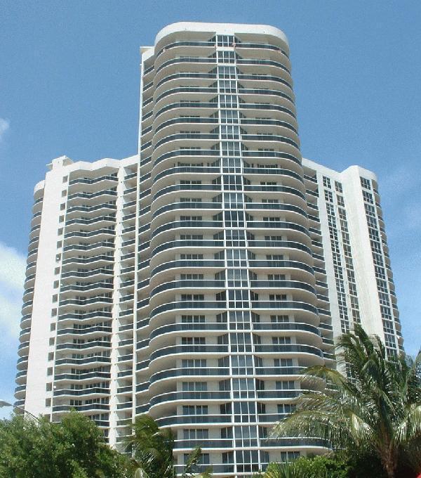 View from the west - L'Hermitage Condominiums