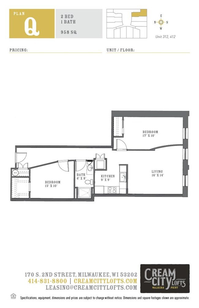 Foto del interior - Cream City Lofts