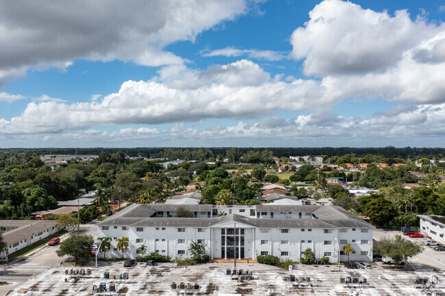 Aerial Photo - White House Apartments