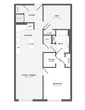 1 Bed/1 Bath Den-A