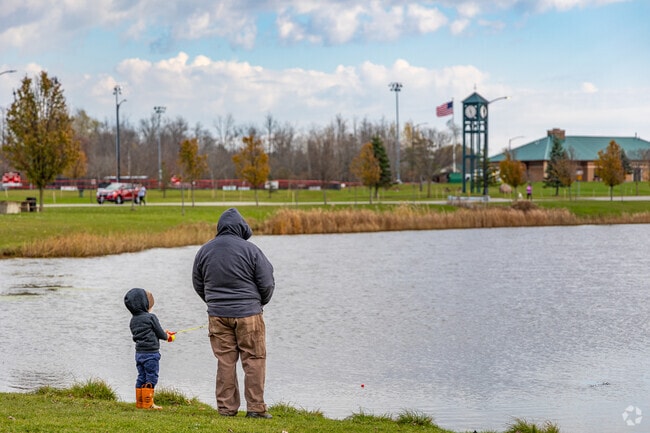 Families can learn to fish together at the many ponds and nature areas in Lancaster.