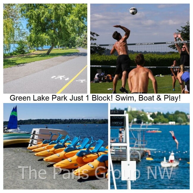 Foto del edificio - Gorgeous Green Lake Condo * 1 Block to Park Entrance, Onsite Retail, Garage Pkg, EZ Commute!
