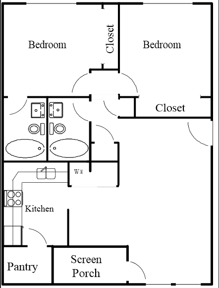 2HAB/2BA - Wedgewood Park