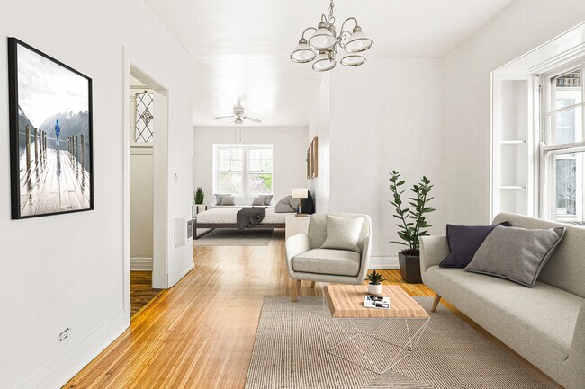 Sala de estar - Arnold Park Apartments
