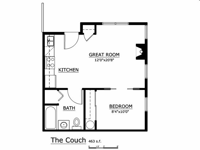 Sofá - 1607 Apartments