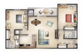 2 Bedroom