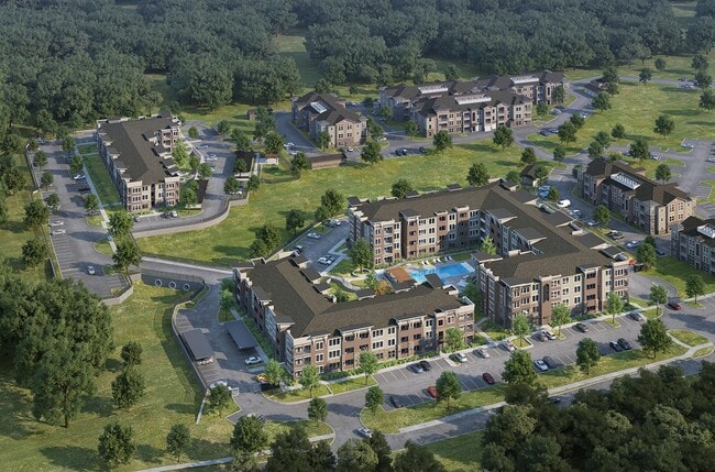 Community Arial View - The Reserve at Alamo Ranch