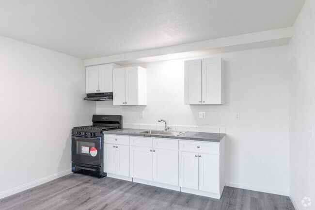 1BR, 1BA - 535SF - Kitchen - Freshly Modernized 1-Bed, 1-Bath Apartments in Adelanto!!