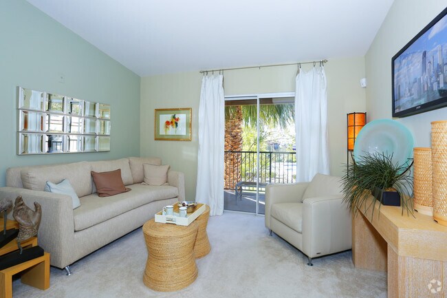 1HAB, 1BA - Sala de estar - The Pueblo - Los Cabos