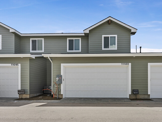 Garage / Back of Townhome - 11103 W Clematis St