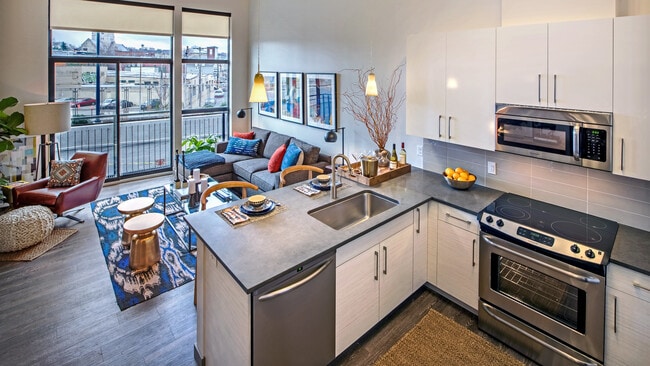 Pittsburgh Luxury Kitchen - Eastside Bond Apartments - Eastside Bond