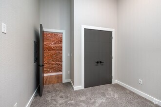 2BR, 1BA - 576SF - The Hitching Post Loft - Bedroom - The Avenue Lofts Golden