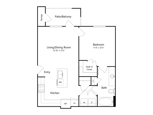 Plano de planta - Alpine Creekside