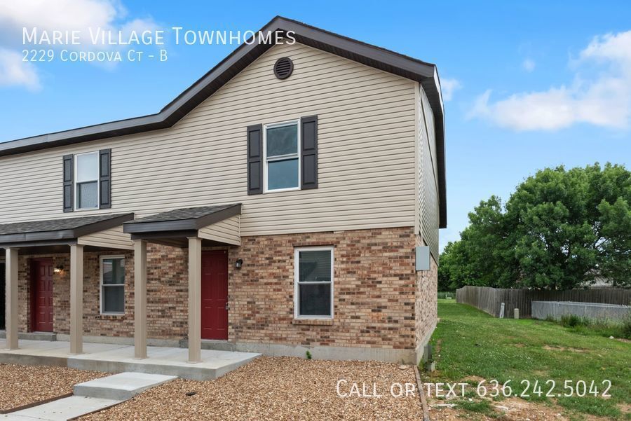 2229 Cordova Ct, Warrenton, MO 63383 Townhome Rentals in Warrenton MO