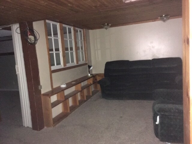 Living rm W/ book Cases , Couch & Recliner - 22 W Bloomingdale St