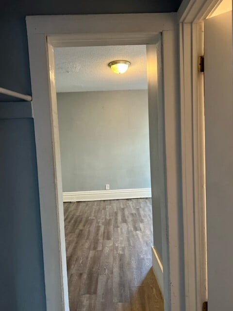 Hallway from living room to kitchen - 3040 Park Ave