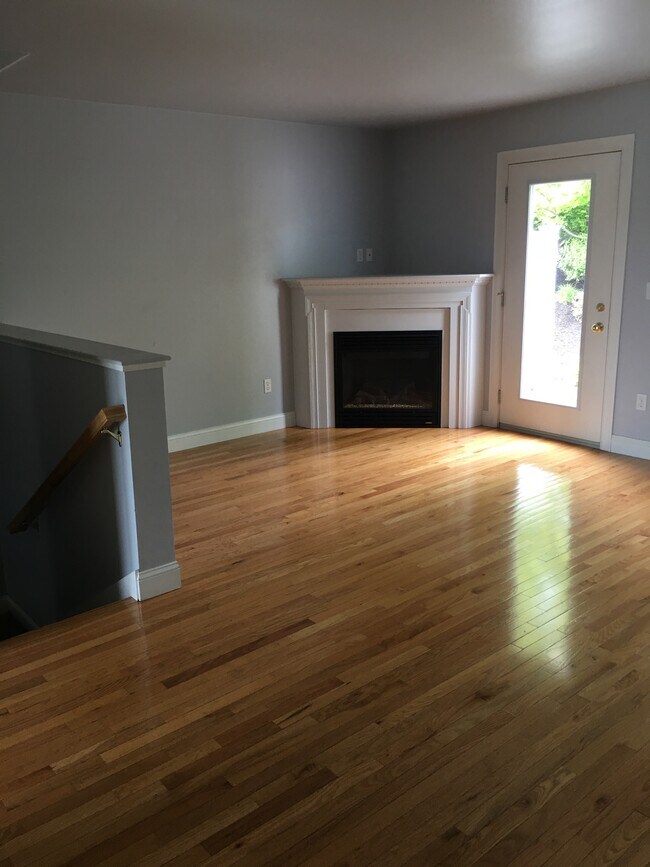 Sala de estar con chimenea de gas - 14 Heron Cove Dr