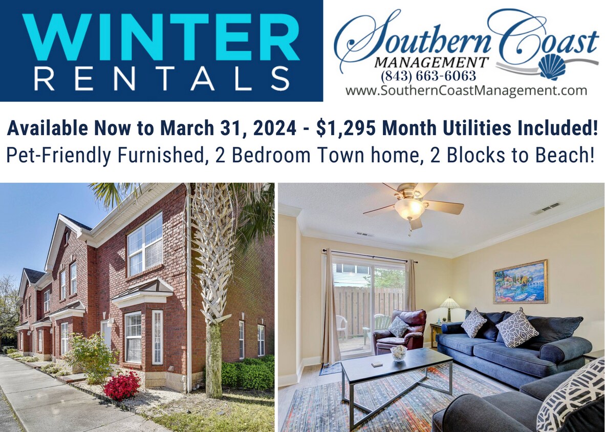 PetFriendly Winter Rental 2 Bedroom Tow... Alquileres en Myrtle Beach, SC
