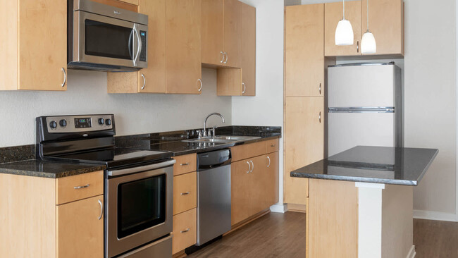 Kitchen with Stainless Steel Appliances - Arbour Square