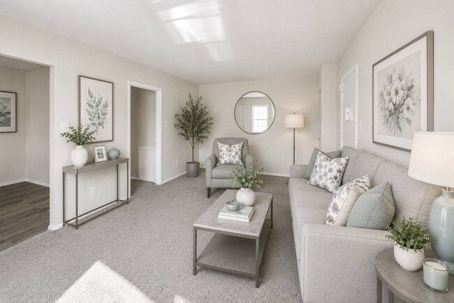 Living Area - Apartments At Pine Brook