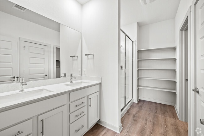 3BR, 2BA - 1,489SF - 1st Bathroom - Millbrook Commons