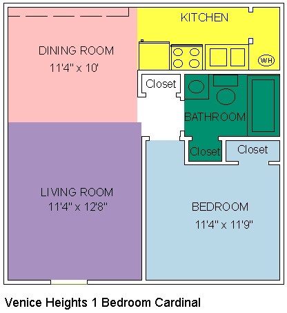 1HAB/1BA - Venice Heights