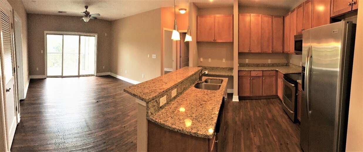 Kitchen/Living - 630 Calvert St