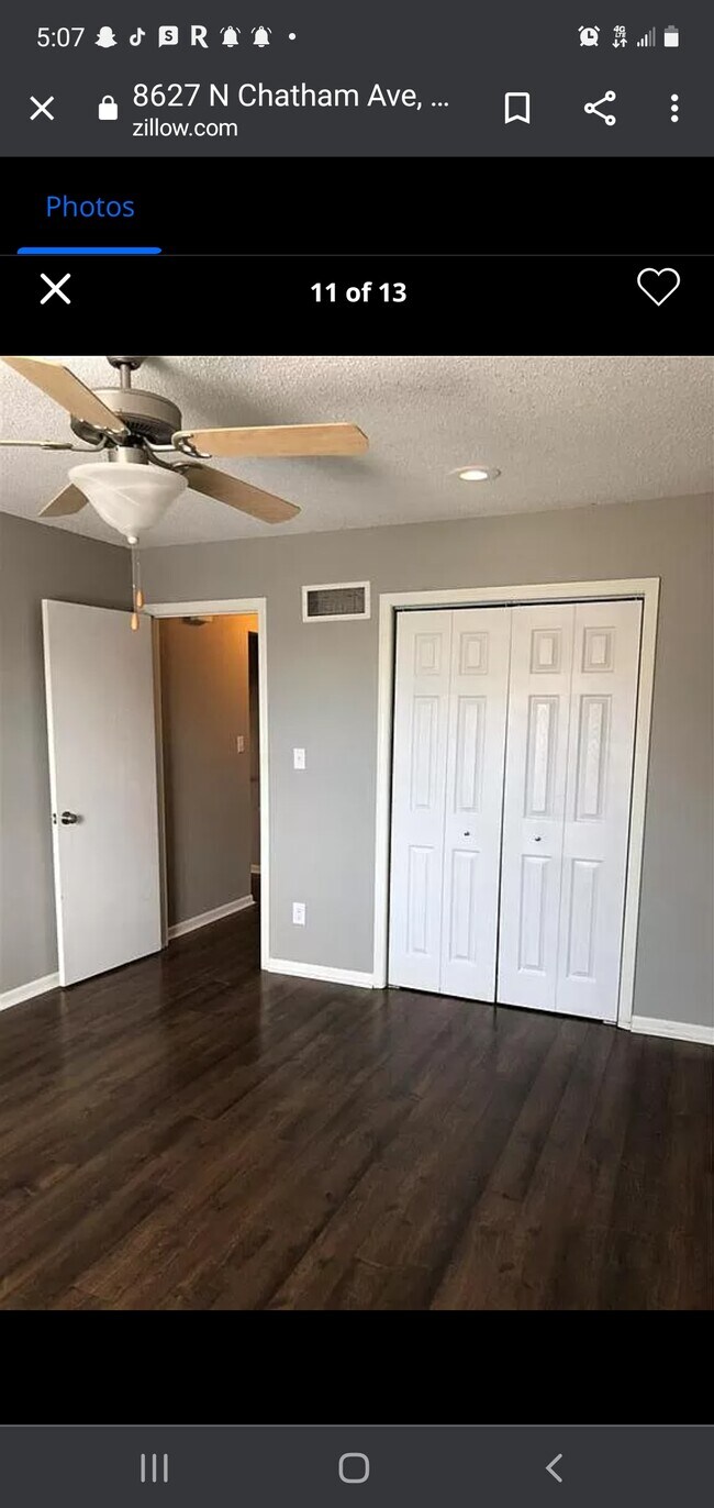 Bedroom 1 - 8627 N Chatham Ave