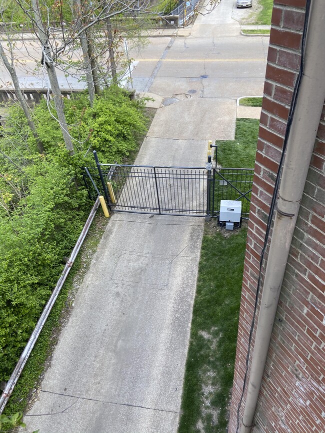 Gated parking rear of building - 5803 Waterman Blvd
