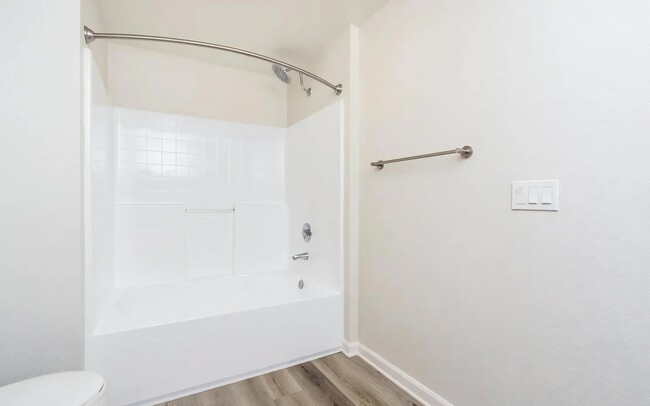 Spa Inspired Bathroom with Soaking Tub - Villas at the Gardens