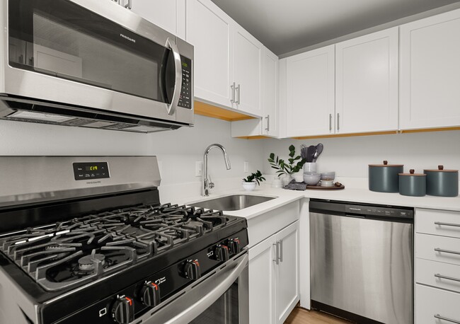 Modern Kitchen - Station Five Townhomes