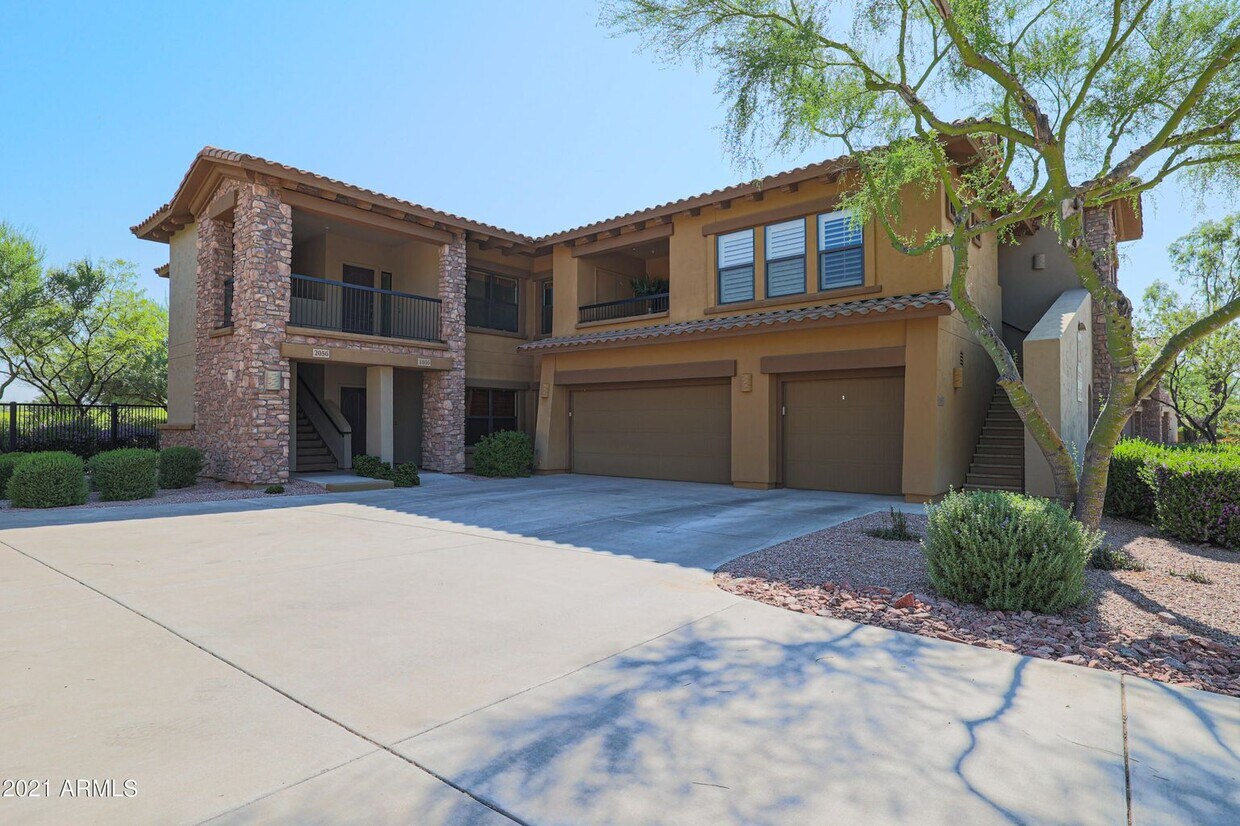 Upstairs unit with 2 car garage - 21320 N 56TH St