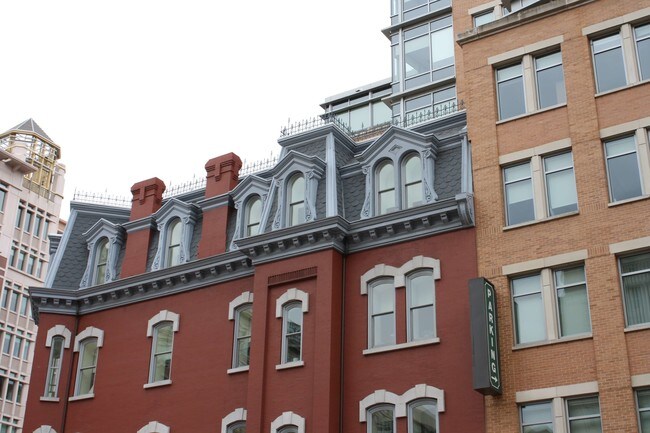 The beautiful architecture in Logan Circle