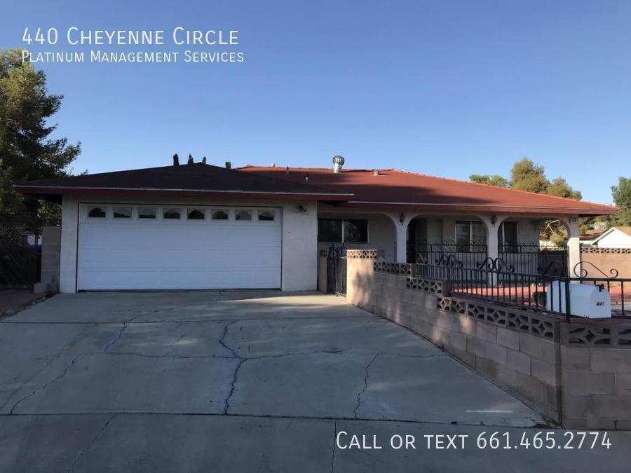 440 Cheyenne Cir, Ridgecrest, CA 93555 House Rental in Ridgecrest, CA