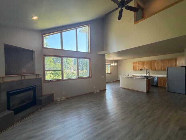 Sala de estar y chimenea - 207 Llanos St