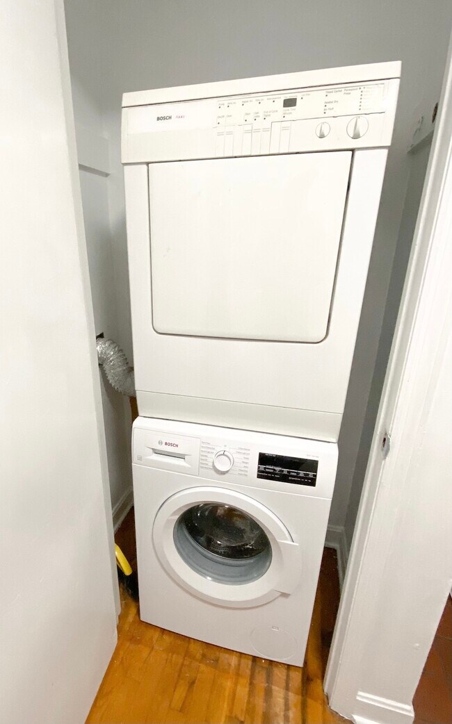washer/dryer downstairs - 506 N Greensboro St