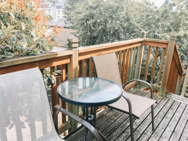 front deck - 3030 62nd Ave SW