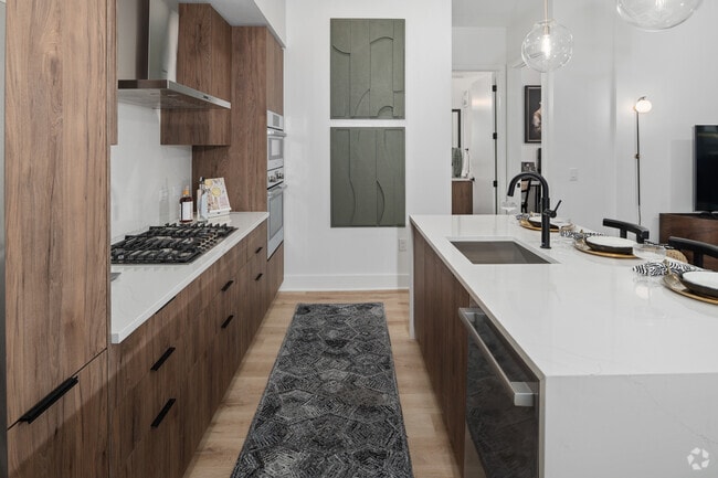 Spacious 2 Bed, 2 Bath | 1,200 Sq. Ft. | Gourmet Kitchen - The Crescent Residences